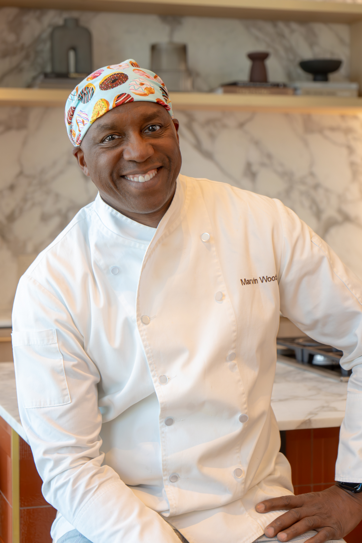 Chef Marvin Woods — award-winning chef, author, and founder of Coastal Soul Kitchen