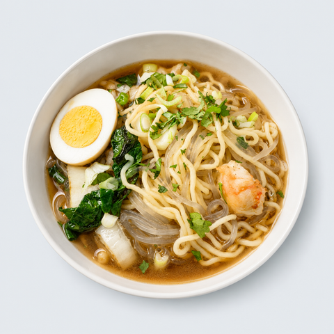 Chef Marvin Woods coastal soul ramen — bold broth, fresh toppings, diaspora-inspired flavor